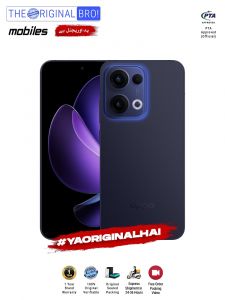 Oppo Reno 13 5G - 12GB RAM - 256GB Storage - PTA Approved - 12 Months Warranty - Blue - The Original Bro Mobiles - TOB51